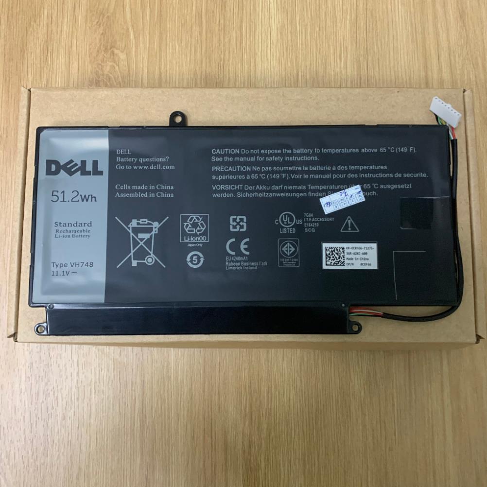 PIN DELL VOSTRO 5460 VH748  - 6 CELL Vostro 14 5460 5470 5480 5560 5570 5439, Inspiron 14zD-3526 14zD-3528 VH748