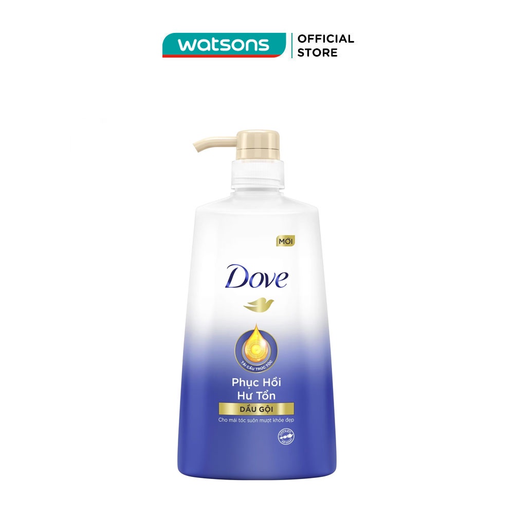 Dầu Gội Dove Phục Hồi Hư Tổn Damage Repair Shampoo 640g(621ml)