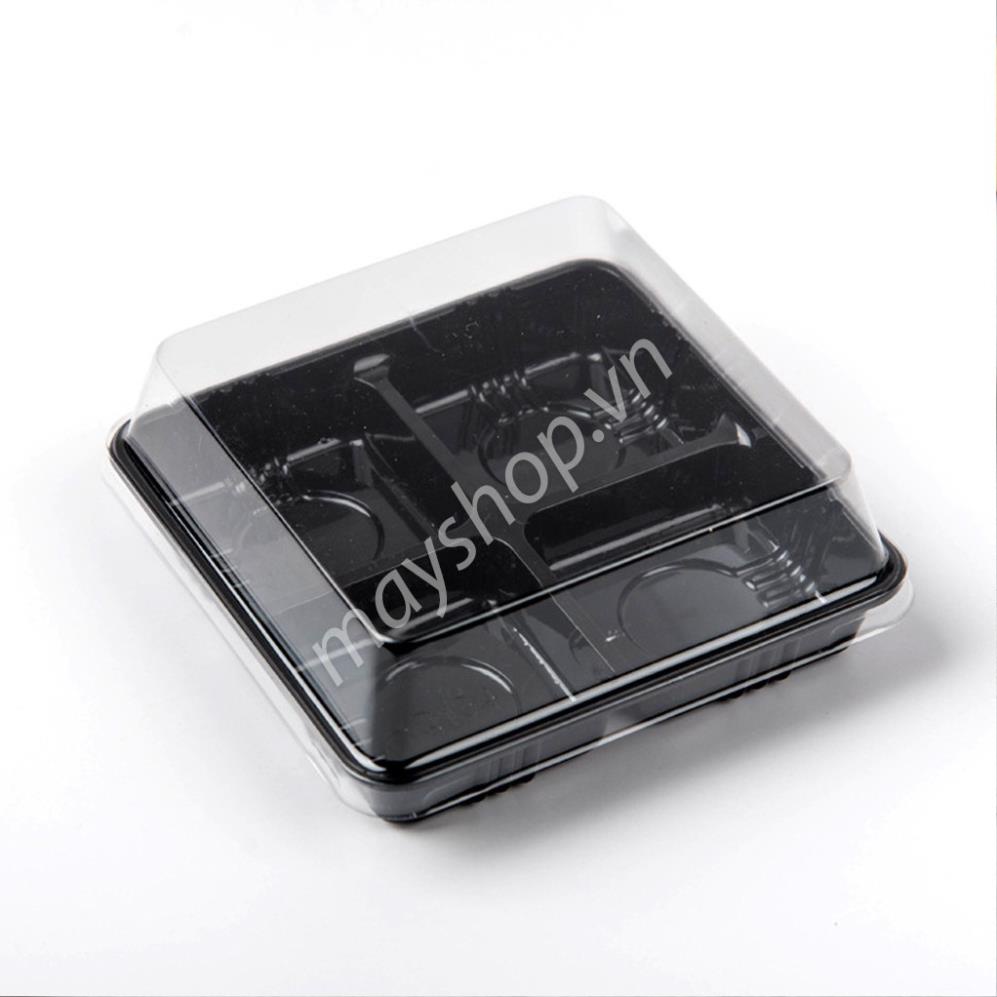 10 hộp đựng 4 bánh trung thu 50g - 75g, hộp FG134  - mayshopcs3