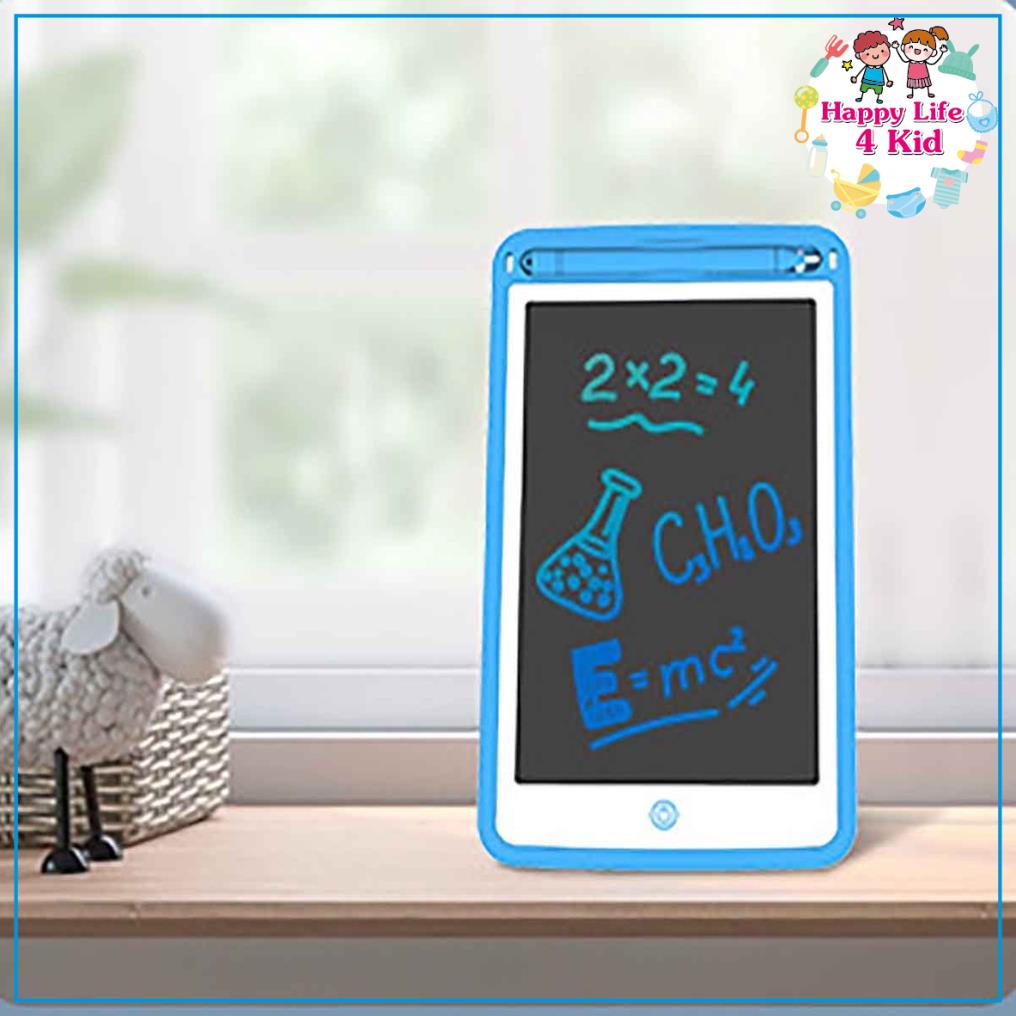 Bảng vẽ điện tử, bảng điện tử thông minh cho bé, bảng vẽ cho bé tự xóa được, bảng vẽ đa sắc màn hình LCD-Happy Life 4Kid