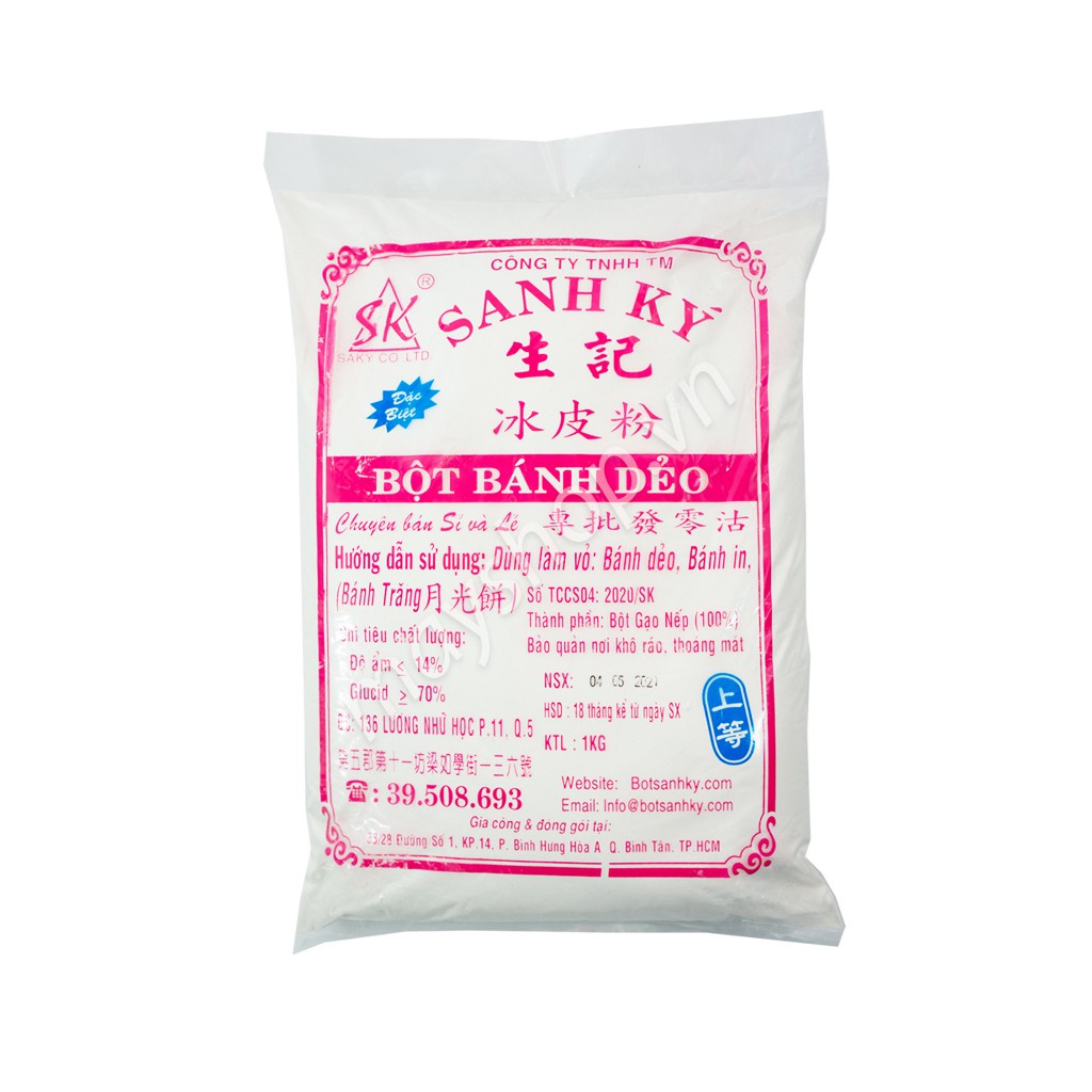 Bột bánh dẻo Sanh Ký (1kg)  - mayshopcs3