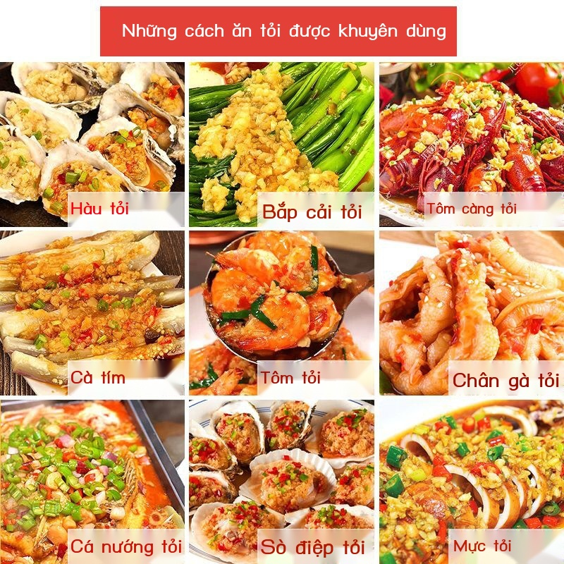 Zhenxing Sốt tỏi tươi BBQ Hàu nướng ớt Lẩu Nước chấm
