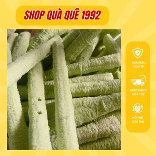 200g bỏng ống cốm xanh |bỏng ống cốm thơm ngon không đường | hương vị quê hương