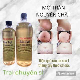 (sỉ1lit) Mỡ trăn triệt lông 100% nguyên chất