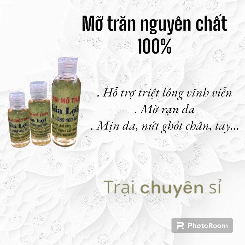Sáp trong, Sáp sữa dừa, Sáp nhủ 100gr
