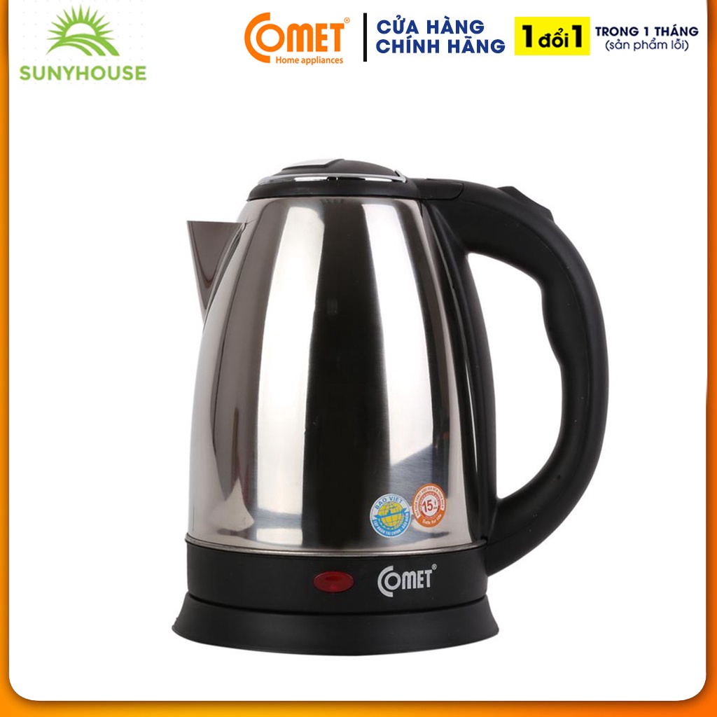 Bình Đun Siêu Tốc COMET CM8215 - 1.5L - Hàng Chính Hãng - Hàng Chính Hãng