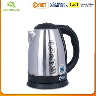 Bình đun siêu tốc 1.8l comet - cm8219 - hàng chính hãng