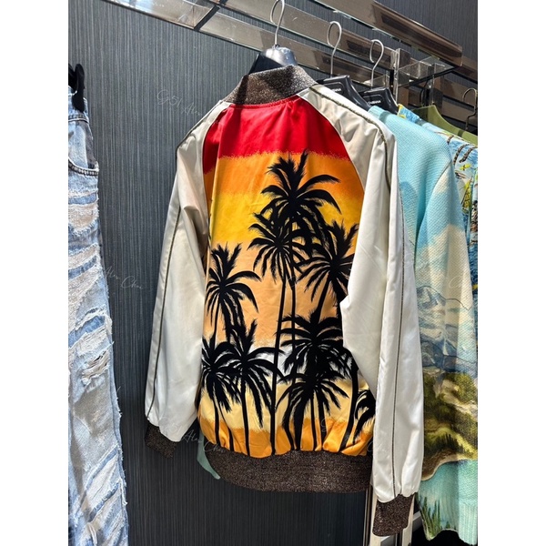 ÁO SAINT LAURENT CÂY DỪA HÀNG SIÊU CẤP VẢI 2 HAI LỚP DÀY DẶN PHÙ HỢP CHO CẢ NAM VÀ NỮ