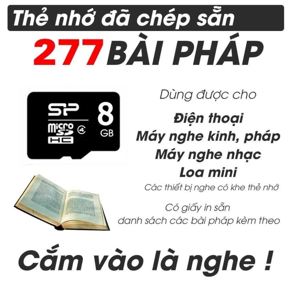 TN48 - Thẻ Nhớ 16G Chép Sẵn 5055  Bài Niệm Phật, Kinh Di Đà, Bài Giảng Sư Nổi Tiếng - Thẻ Nhớ Máy Tụng Kinh 16GB