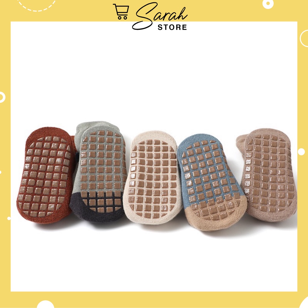 Tất Cho Bé Sơ Sinh Chống Trơn Trượt Hình Thú Cho Bé Trai, Bé Gái SS17