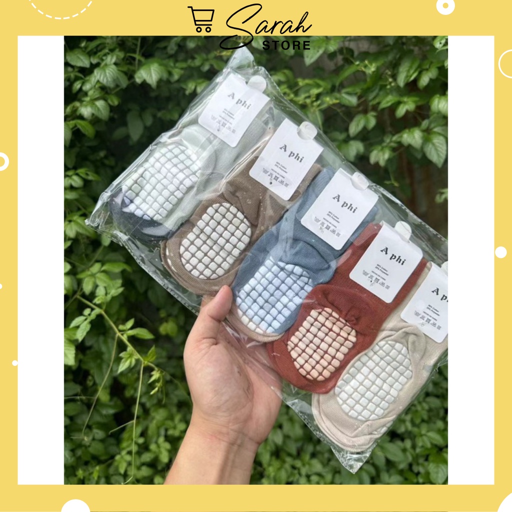 Tất Cho Bé Sơ Sinh Chống Trơn Trượt Hình Thú Cho Bé Trai, Bé Gái SS17