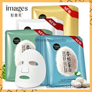Mặt Nạ Lụa Tơ Tằm Cao Cấp, mặt nạ dưỡng ẩm giúp da mềm mịn, giúp săn chắc da