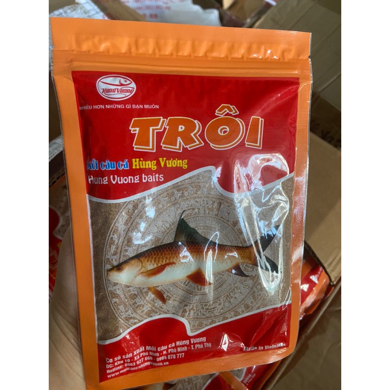 Mồi câu cá trôi Hùng Vương