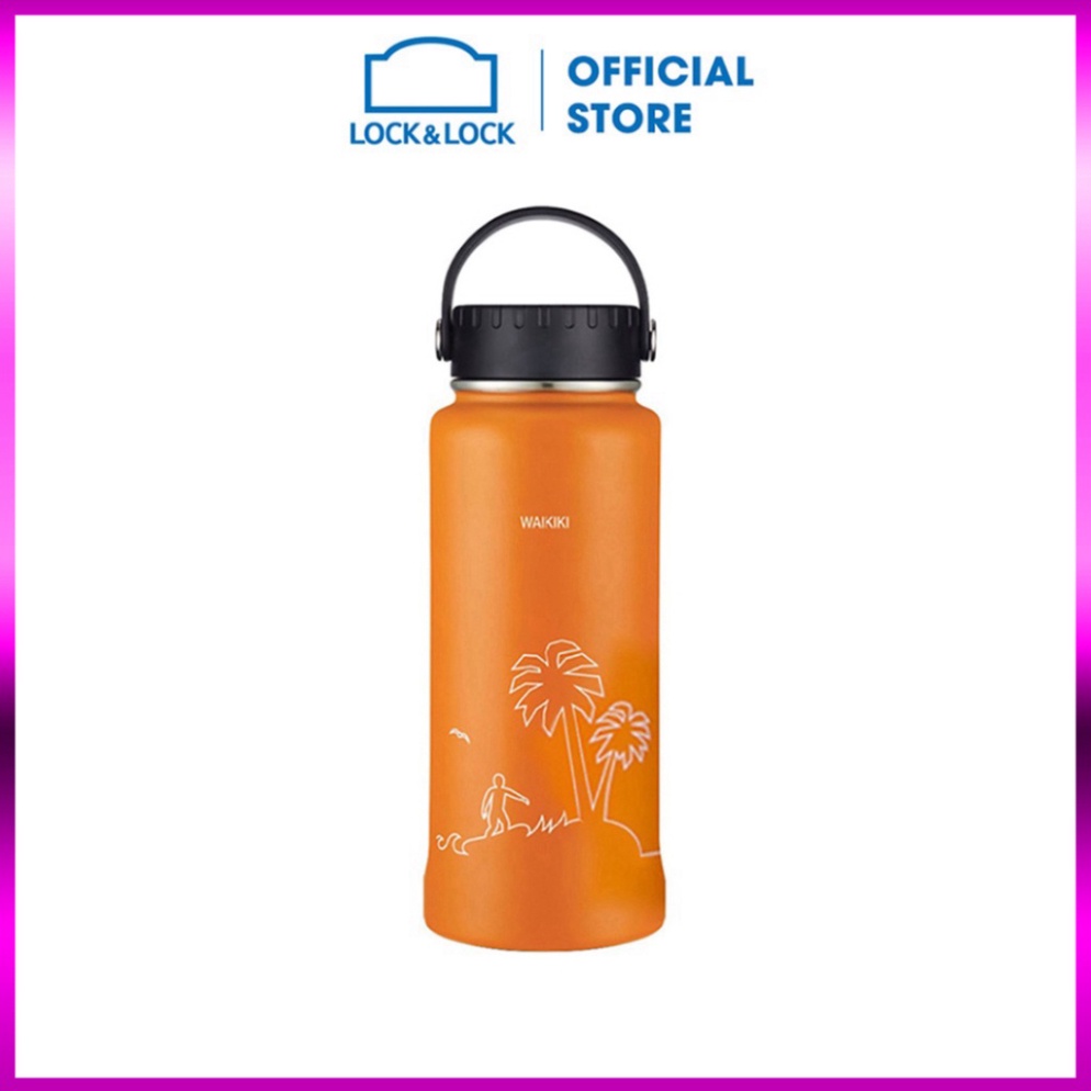 Bình giữ nhiệt Lock&Lock bằng thép không gỉ RigaTumbler 897ml LHC4160  HÀNG CHÍNH HÃNG