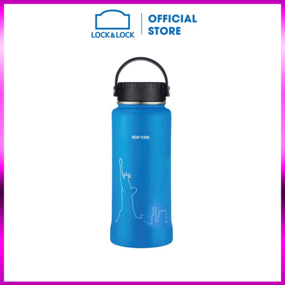 Bình giữ nhiệt Lock&Lock bằng thép không gỉ RigaTumbler 897ml LHC4160  HÀNG CHÍNH HÃNG