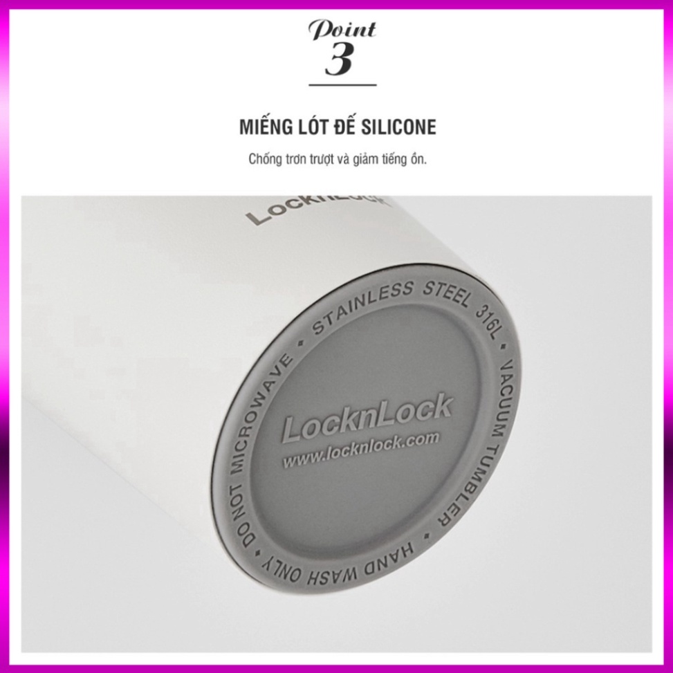 Bình giữ nhiệt Lock&Lock Energetic one-touch 550ml - LHC3249  HÀNG CHÍNH HÃNG