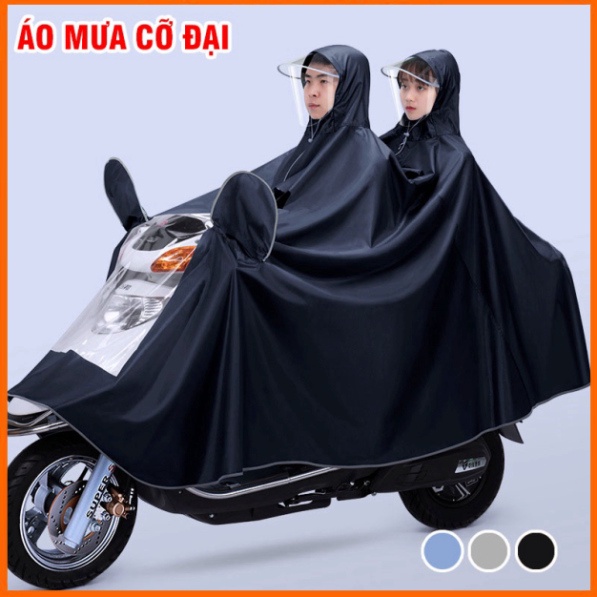 Áo mưa choàng nhập khẩu chống thấm cao cấp size đại