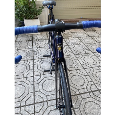 Xe Gray F15 Xanh Đổi màu Vành 7cm Đùi LEGEND 46T - Fixed gear