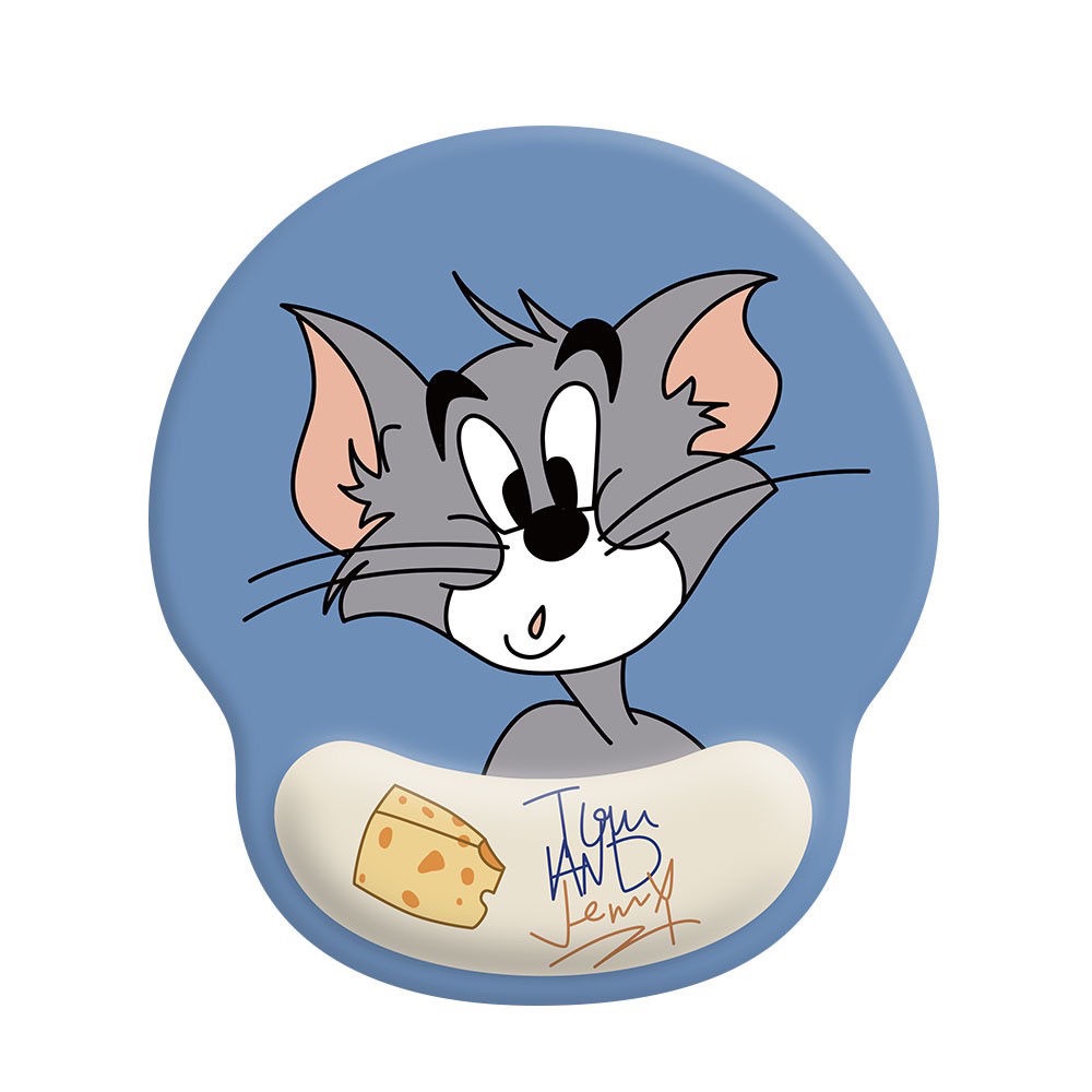 Tấm Lót Chuột Và Bàn Phím Chống Trượt Hình tom Và jerry Hoạt Hình Dành Cho Văn Phòng