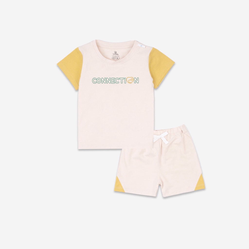 Bộ Cổ Tròn Ngắn Tay - Kyomi Connection Bu Baby Bình Dương