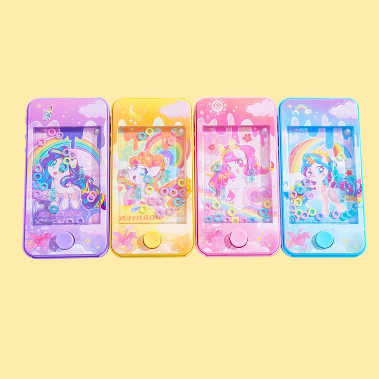 Đồ chơi điện thoại bắn vòng nước cầm tay cho bé