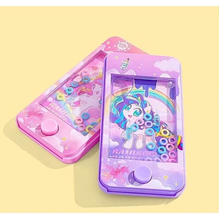 Đồ chơi điện thoại bắn vòng nước cầm tay cho bé