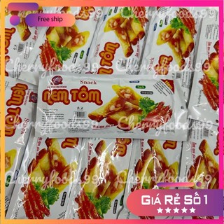 Snack nem tôm, thơm ngon hấp dẫn