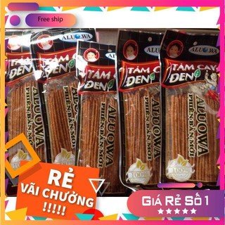 Snack Tăm Que Cay Đen, tăm que ăn vặt