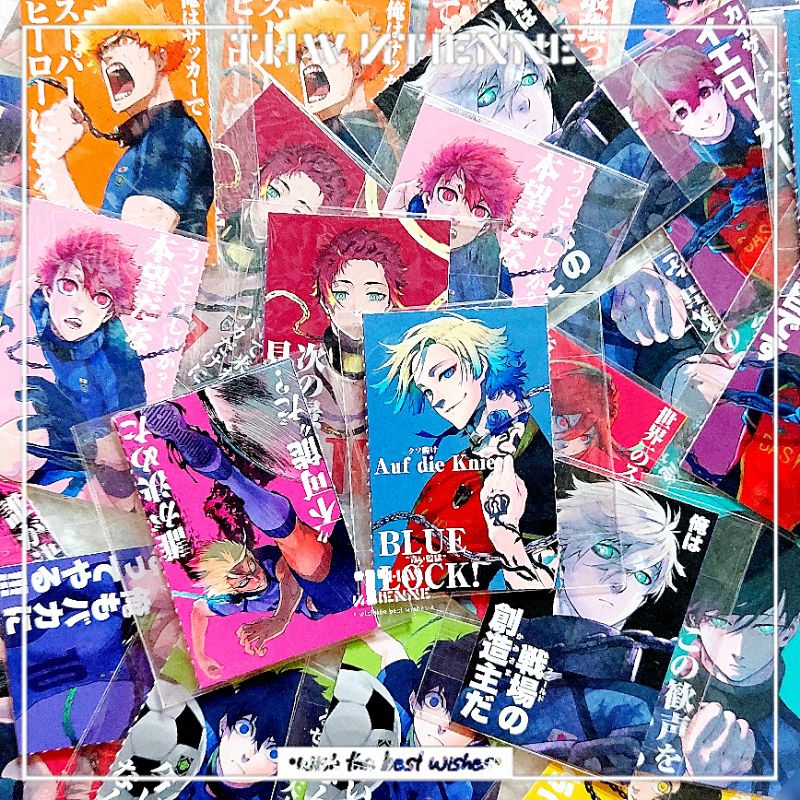 Thẻ mini pc nhân vật BLUE LOCK 'Bessatsu Friend' chính hãng