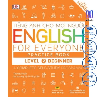 Sách - tiếng anh cho mọi người - english for everyone - level 2 beginner - practice book - nhbook - ntv
