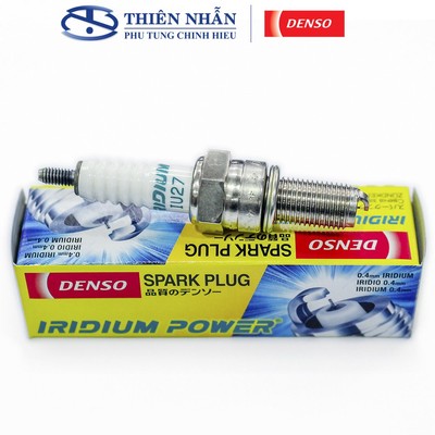 Bugi Denso Iridium IU27 xe Exciter 135/150, Winner, Raider 150 Fi, Sonic 125/150, MT15, Z8, Z9 (chân dài)