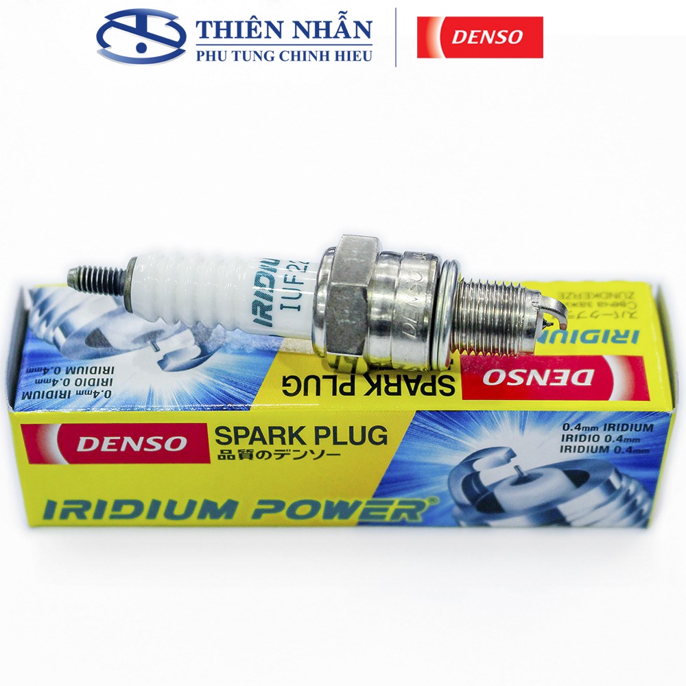 Bugi Denso Iridium IUF22 xe Dream, Wave alpha đời đầu, Wave ZX, Axelo, Sirius, Jupiter