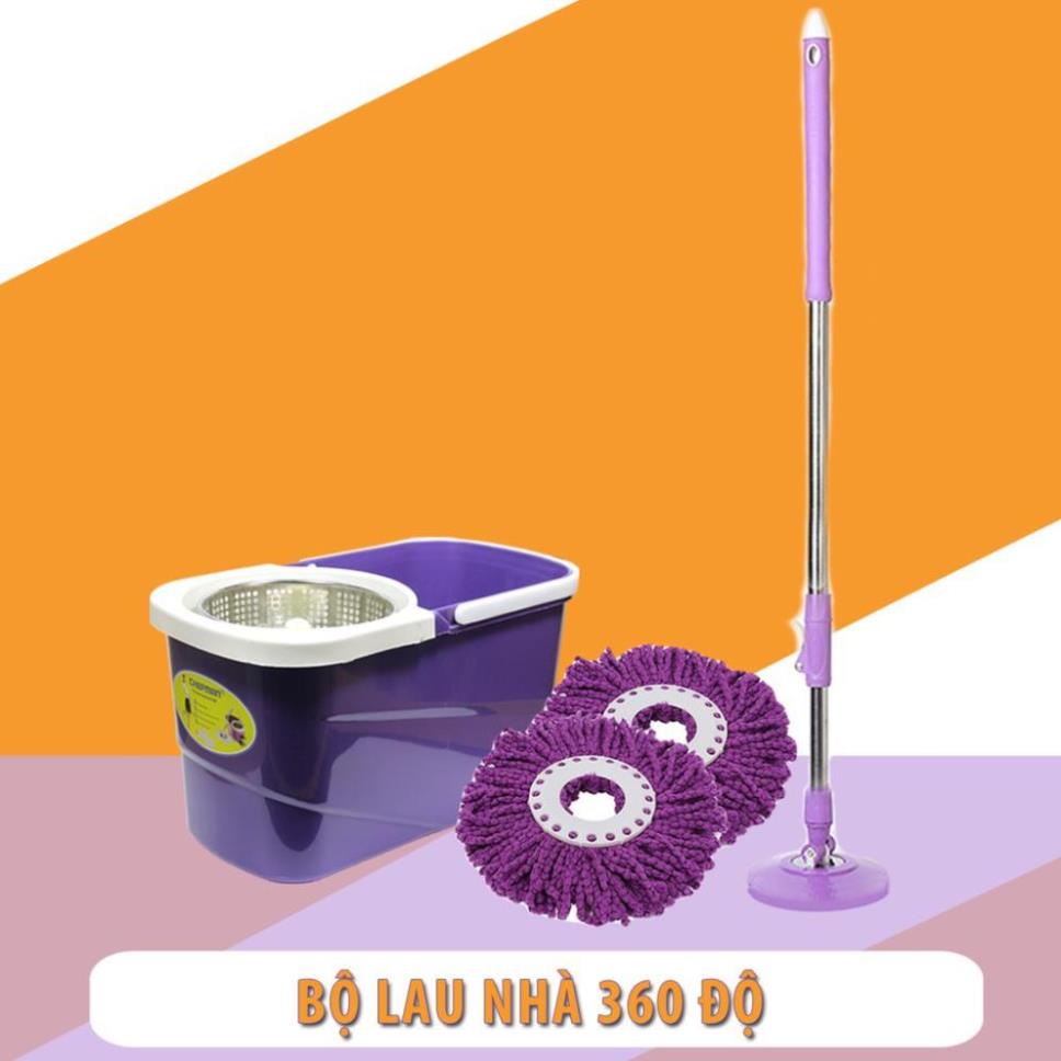 ⛔FREESHIP⛔ Bộ lau nhà đa năng (TẶNG 1 BÔNG LAU - RẺ - GHN)