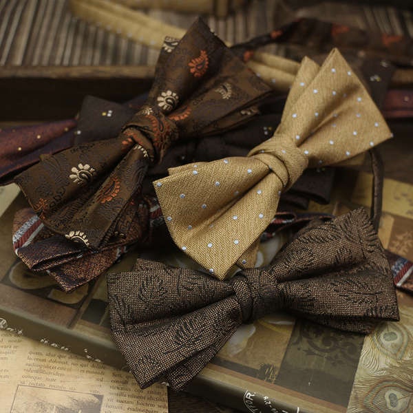 Hàng Mới Về Cà Vạt Nơ Họa Tiết Sọc Thời Trang Cho Nam