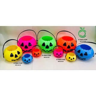 Giỏ Bí Đựng Kẹo Halloween