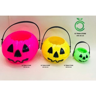 Giỏ Bí Đựng Kẹo Halloween