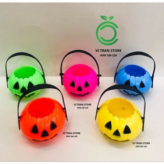Giỏ Bí Đựng Kẹo Halloween