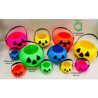 Giỏ Bí Đựng Kẹo Halloween