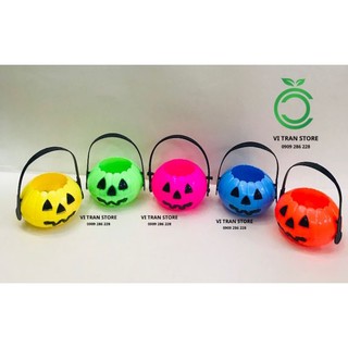 Giỏ Bí Đựng Kẹo Halloween