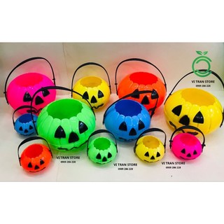 Giỏ Bí Đựng Kẹo Halloween
