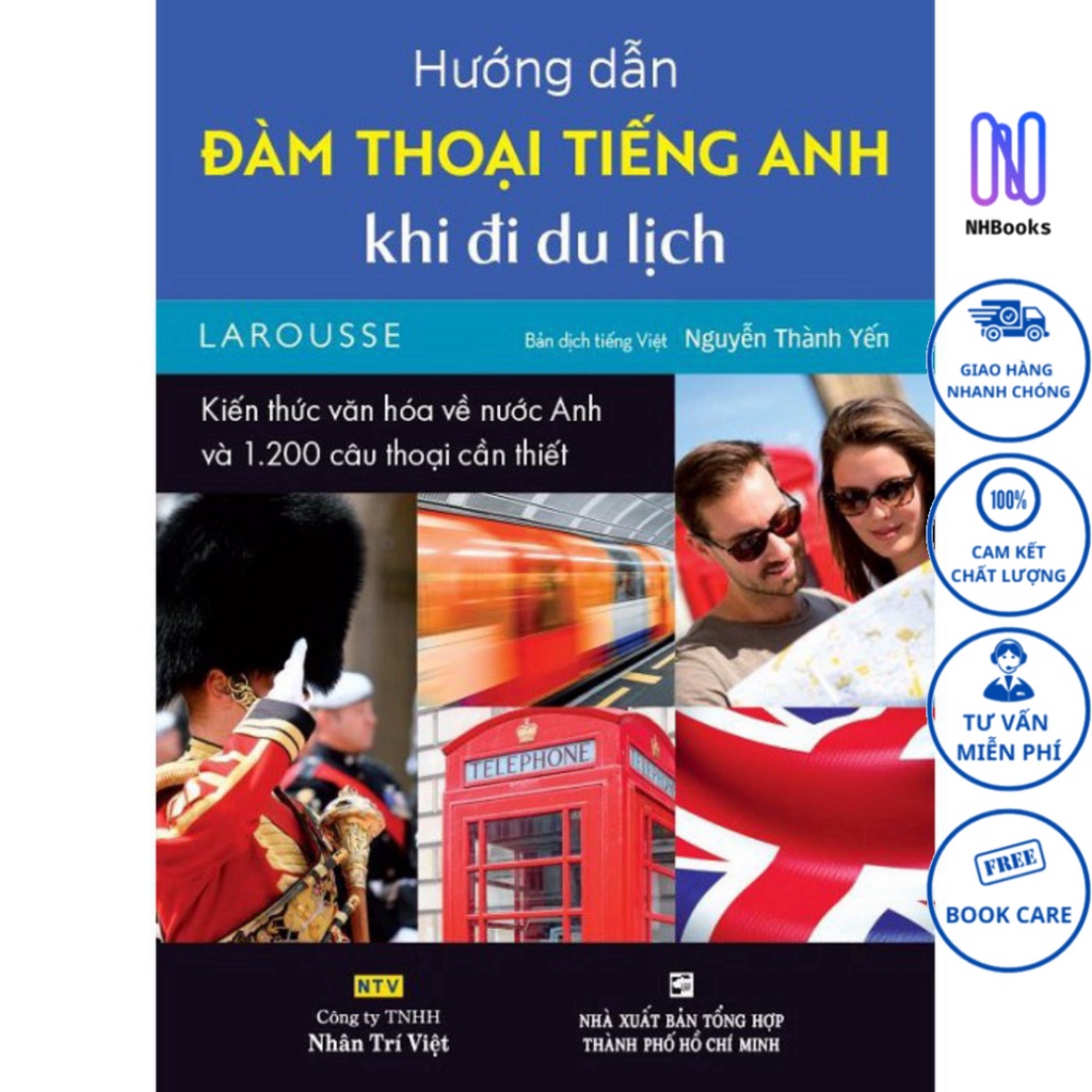 Sách - Hướng Dẫn Đàm Thoại Tiếng Anh Khi Đi Du Lịch - NHBOOK - NTV