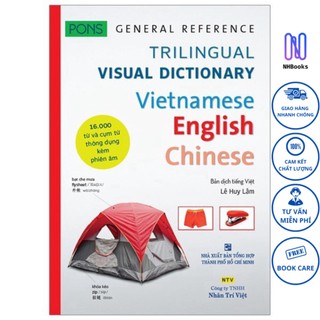 Sách - Pons General Reference – Trilingual Visual Dictionary Vietnamese–English–Chinese - NHBOOK - NTV