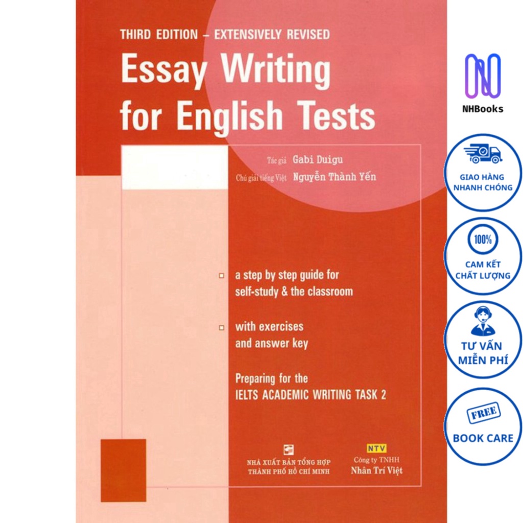 Sách - Essay Writing For English Tests - NHBOOK - NTV