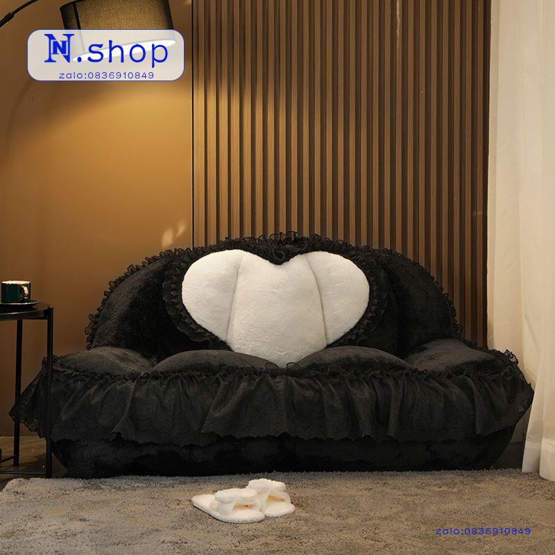 Sofa phòng ngủ dễ thương, lười nằm, sofa nhỏ phong cách công chúa cho trẻ em, ban công, căn hộ nhỏ, ghế tựa nổi tiếng tr