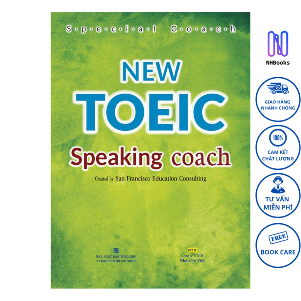 Sách - New Toeic Speaking Coach (Kèm CD) - NHBOOK - NTV