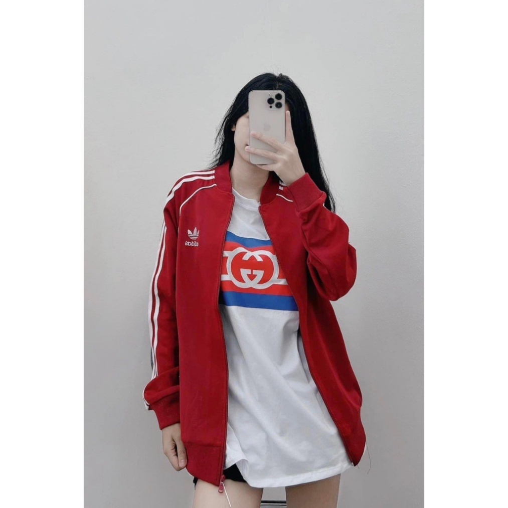 Áo bomber ADD thêu logo chạy mí 3 sọc tay HOTTREND - Áo khoác thể thao nam nữ unisex chất nỉ cotton dày mịn cháy phố