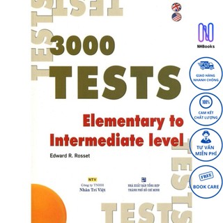 Sách - 3000 tests elementary to intermediate - nhbook - ntv