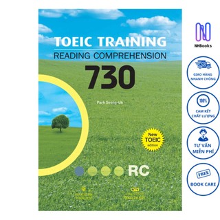 Sách - toeic training reading comprehension 730 - nhbook - ntv