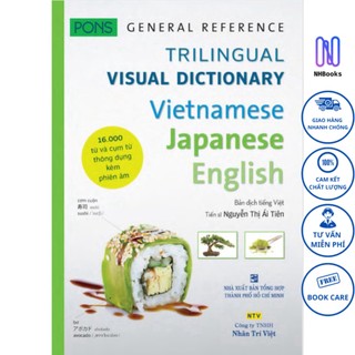 Sách - Pons General Reference – Trilingual Visual Dictionary Vietnamese–Japanese–English - NHBOOK - NTV