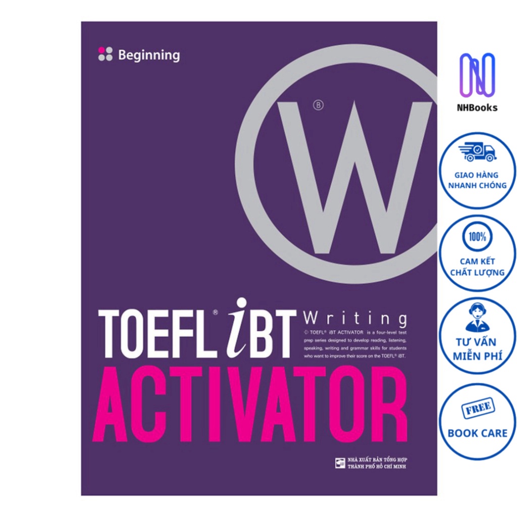 Sách - TOEFL iBT Activator Writing: Beginning - NHBOOK - NTV